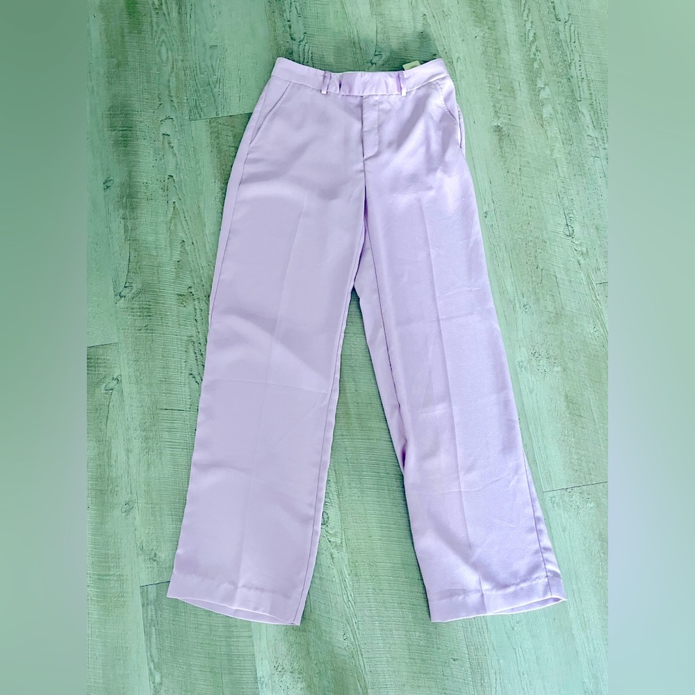 Scotch & Soda Suit Trousers Pants Lavender Purple XS